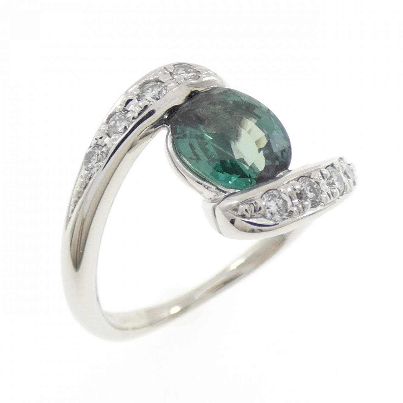 PT900亚历山大变石戒指 1.29克拉