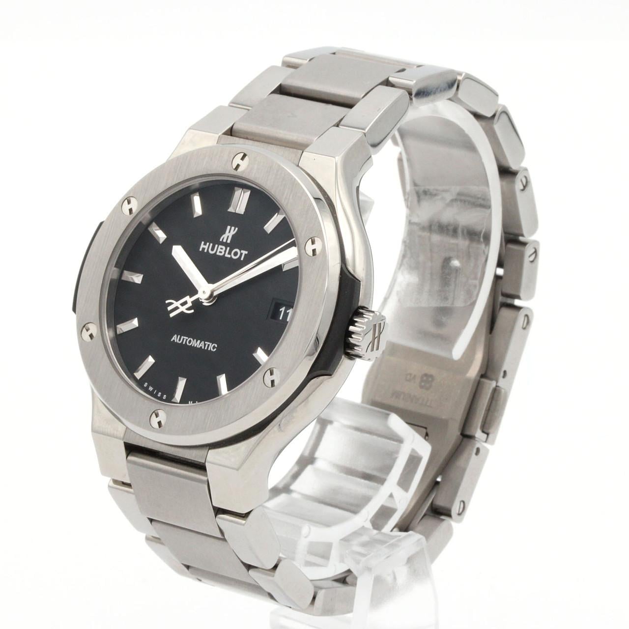 【ノーメンテナンス還元価格】ウブロ クラシックフュージョンチタニウム 568.NX.1170.NX TI 自動巻