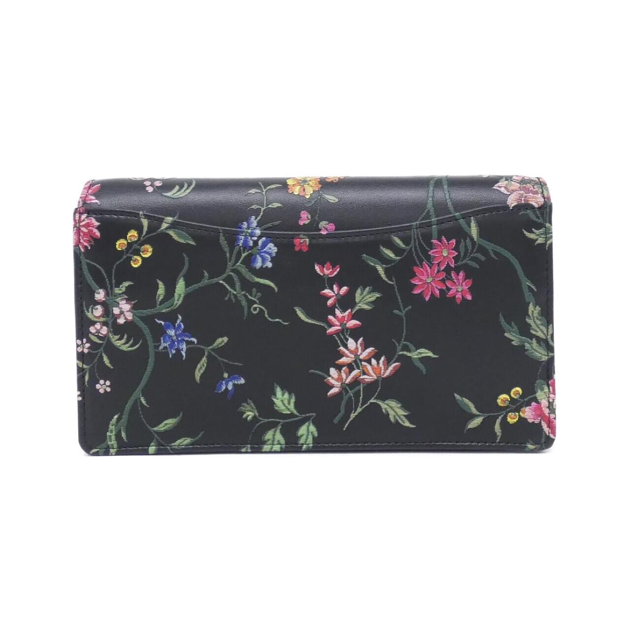 クリスチャンディオール DIOR PETITES FLEURS ディオール カロ S5134OBQJ チェーンウォレット