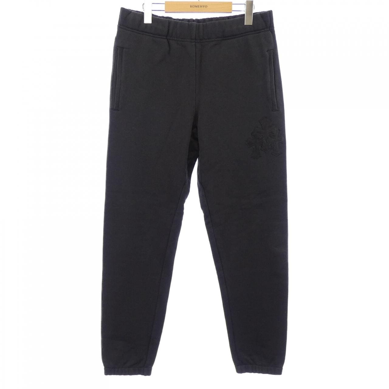 クロムハーツ CHROME HEARTS Y NOT SWEAT PANTS セメタリークロスパッチ 417190230******179 パンツ