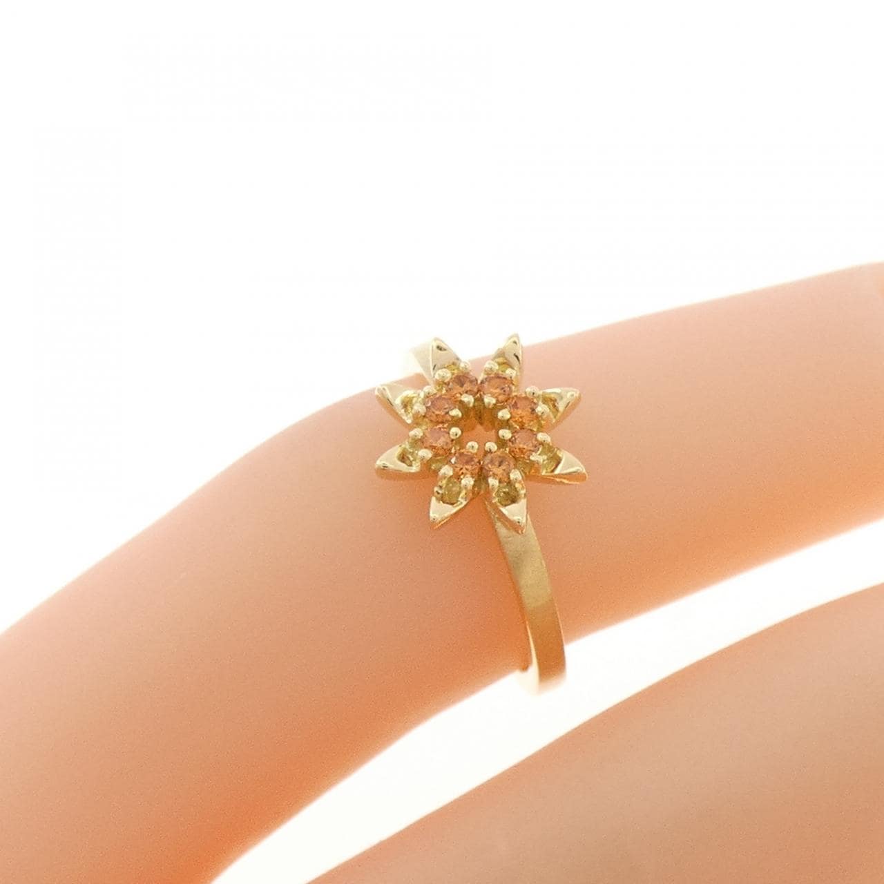 アーカー プチ ソレイユ ピンキーリング 0.08CT