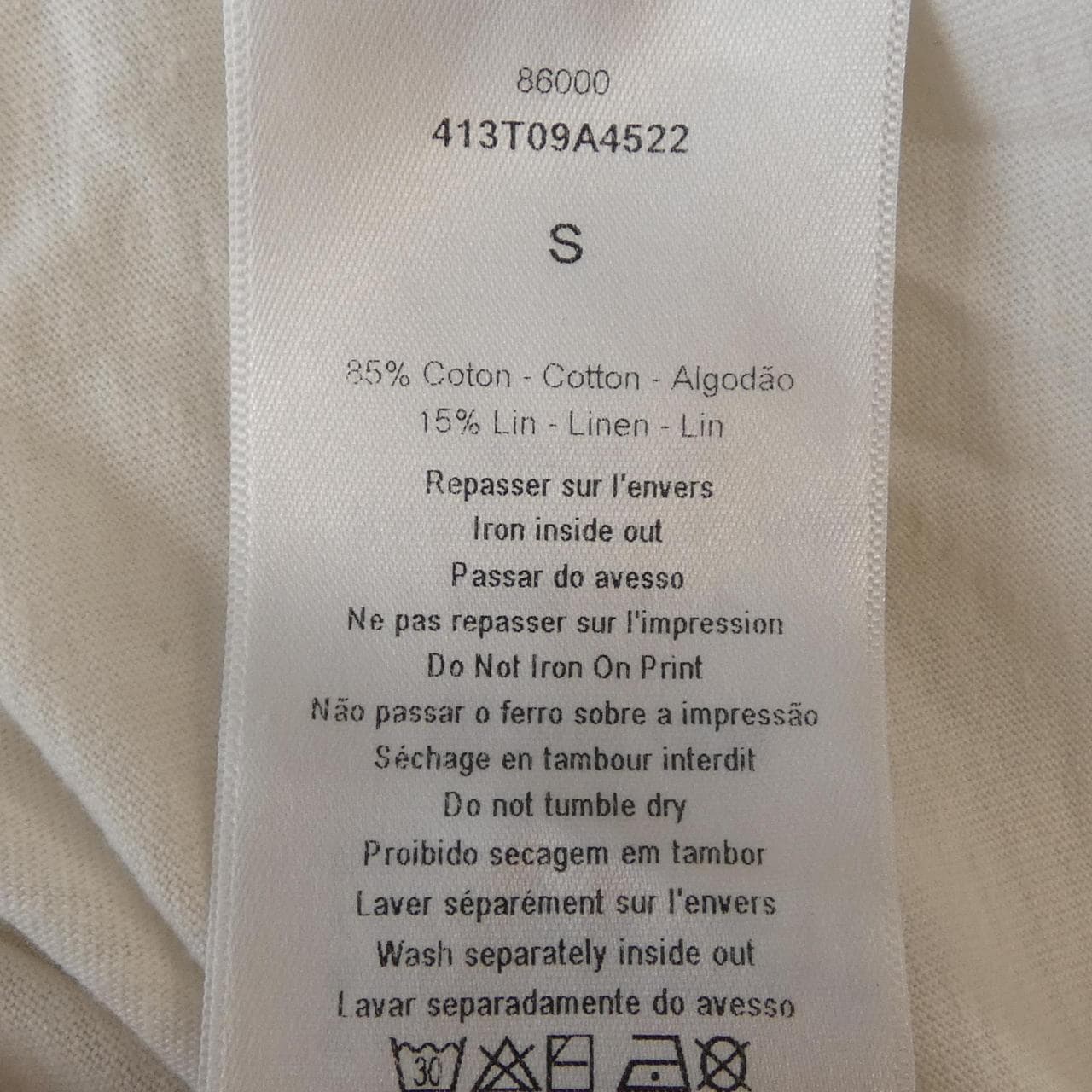 クリスチャンディオール CHRISTIAN DIOR 413T09A4522 Tシャツ