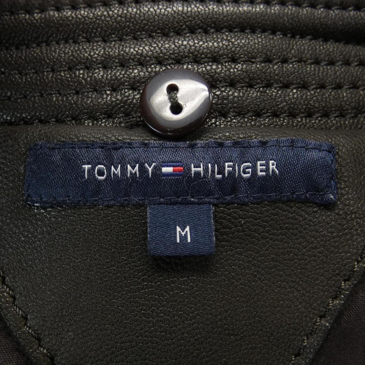 トミーヒルフィガー TOMMY HILFIGER レザーコート