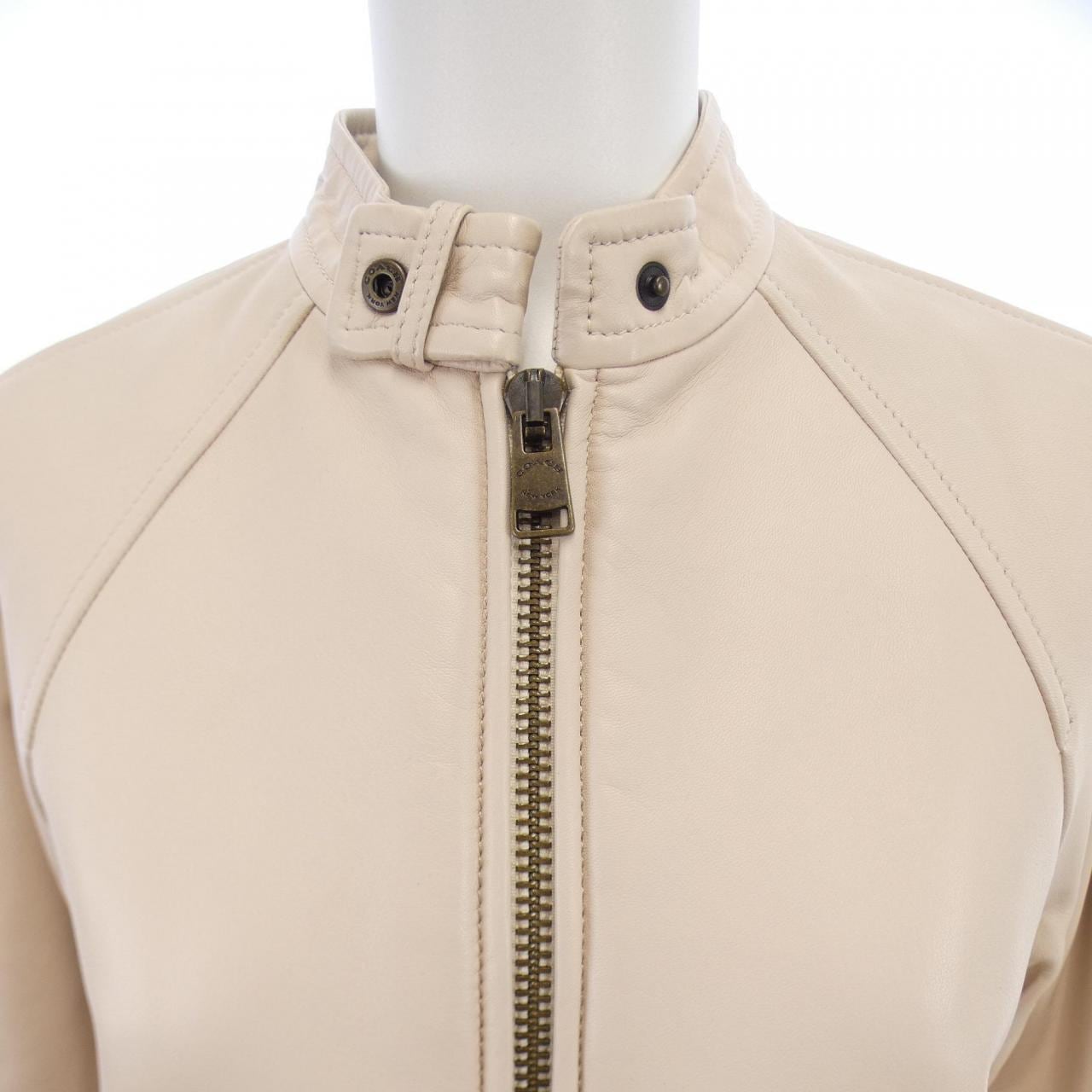coach COACH leather jacket