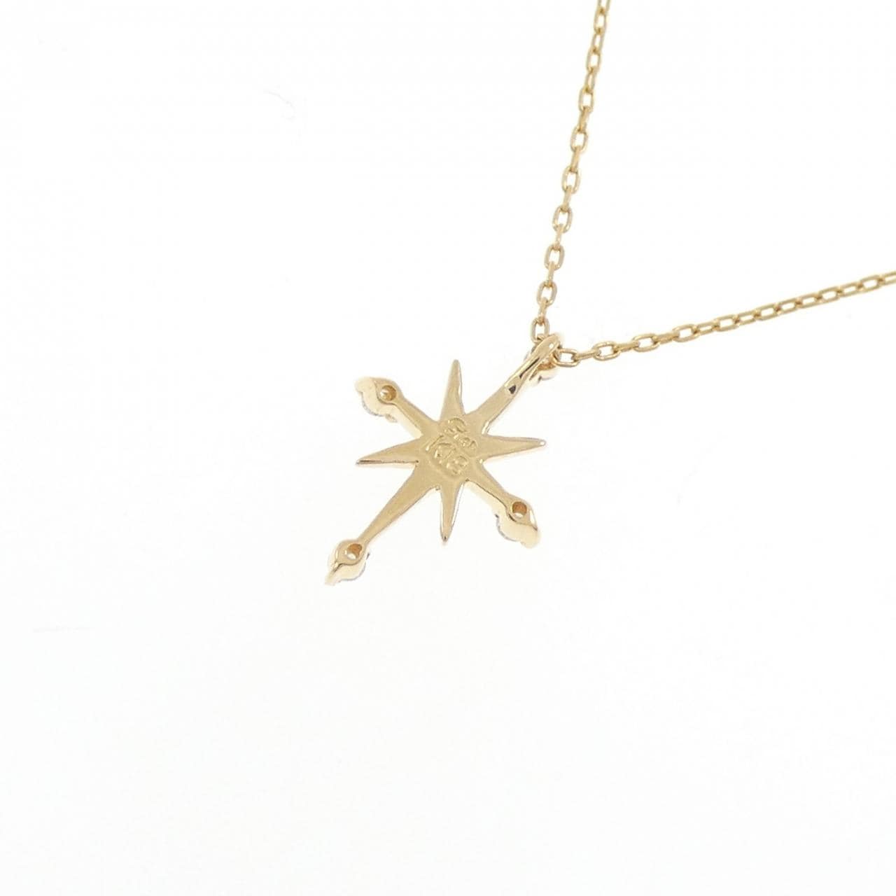 スタージュエリー クロッシングスター ネックレス 0.04CT