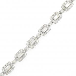 [BRAND NEW] PT Diamond Bracelet 7.00CT