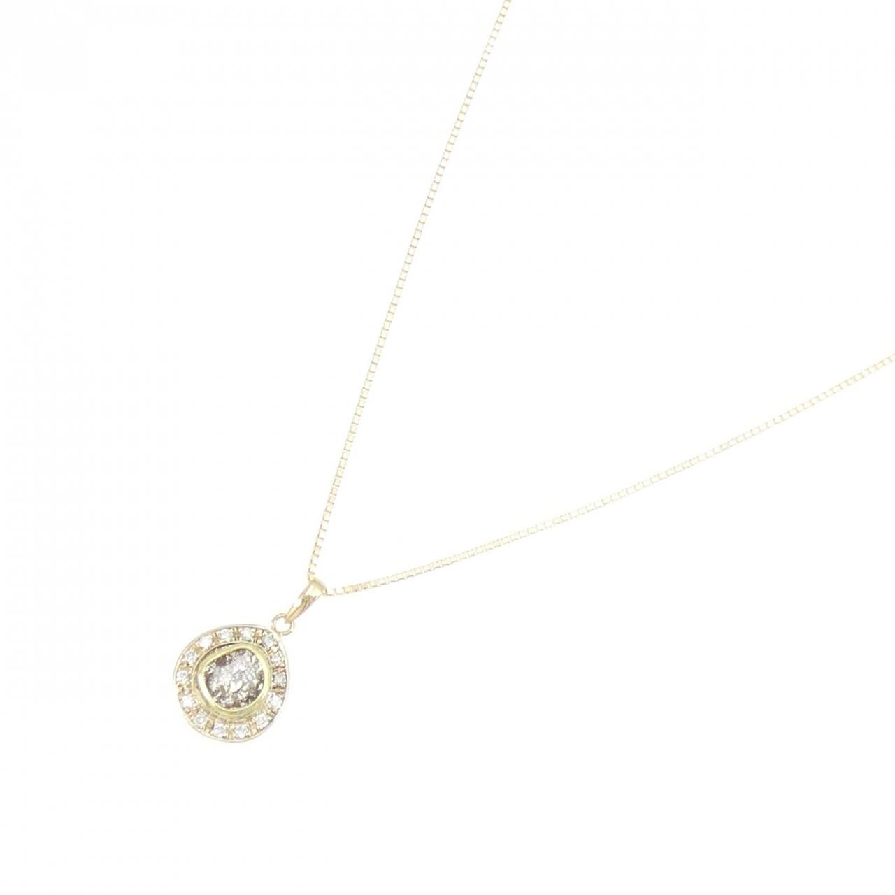 K10YG/K18YG ダイヤモンド ネックレス 0.20CT