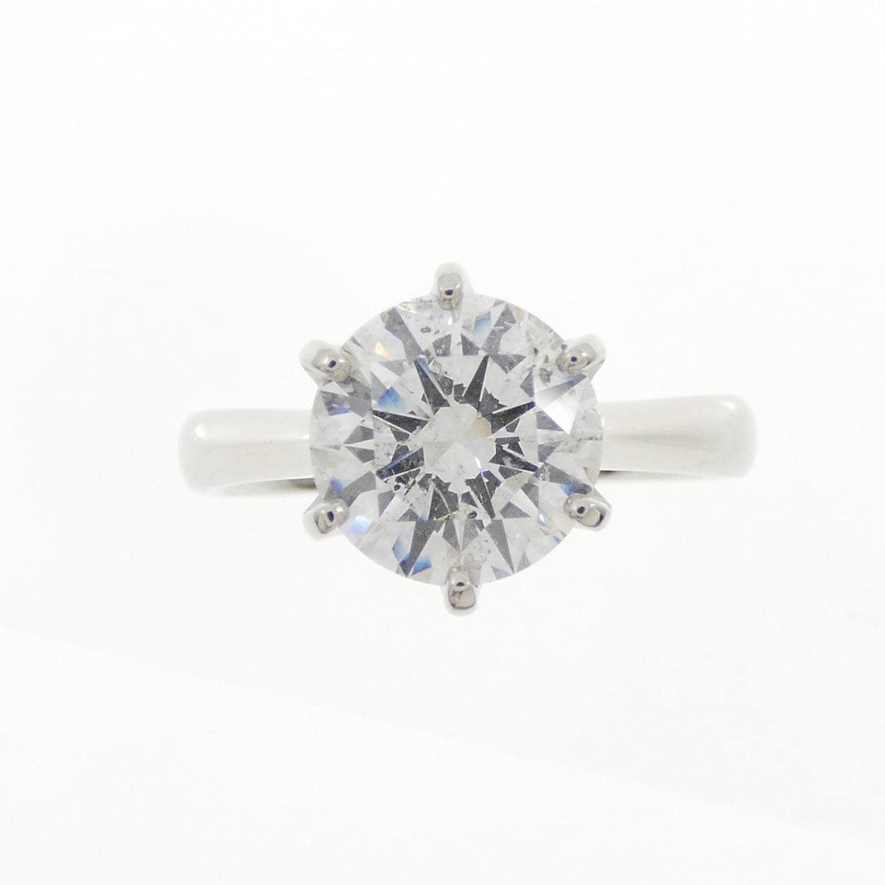 【リメイク】PT900 ダイヤモンド リング 2.013CT F SI2 EXT