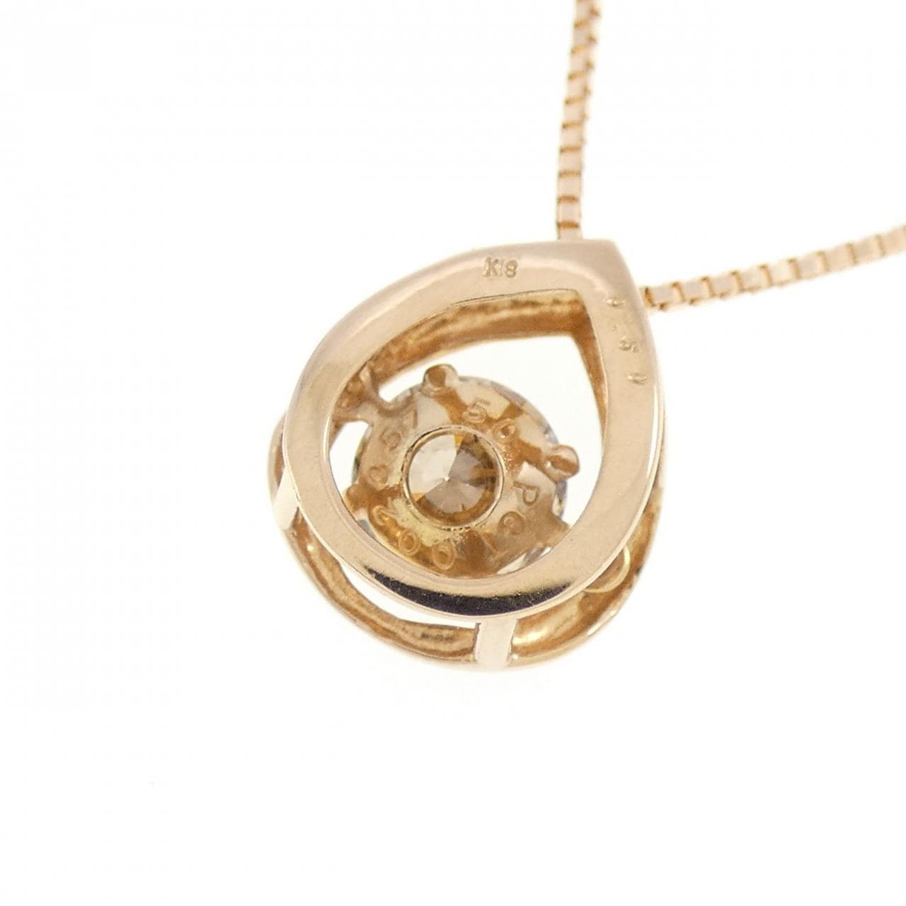 K18PG ダイヤモンド ネックレス 0.50CT
