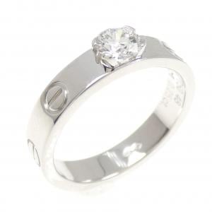 カルティエ ミニラブリング ソリテール リング 0.25CT