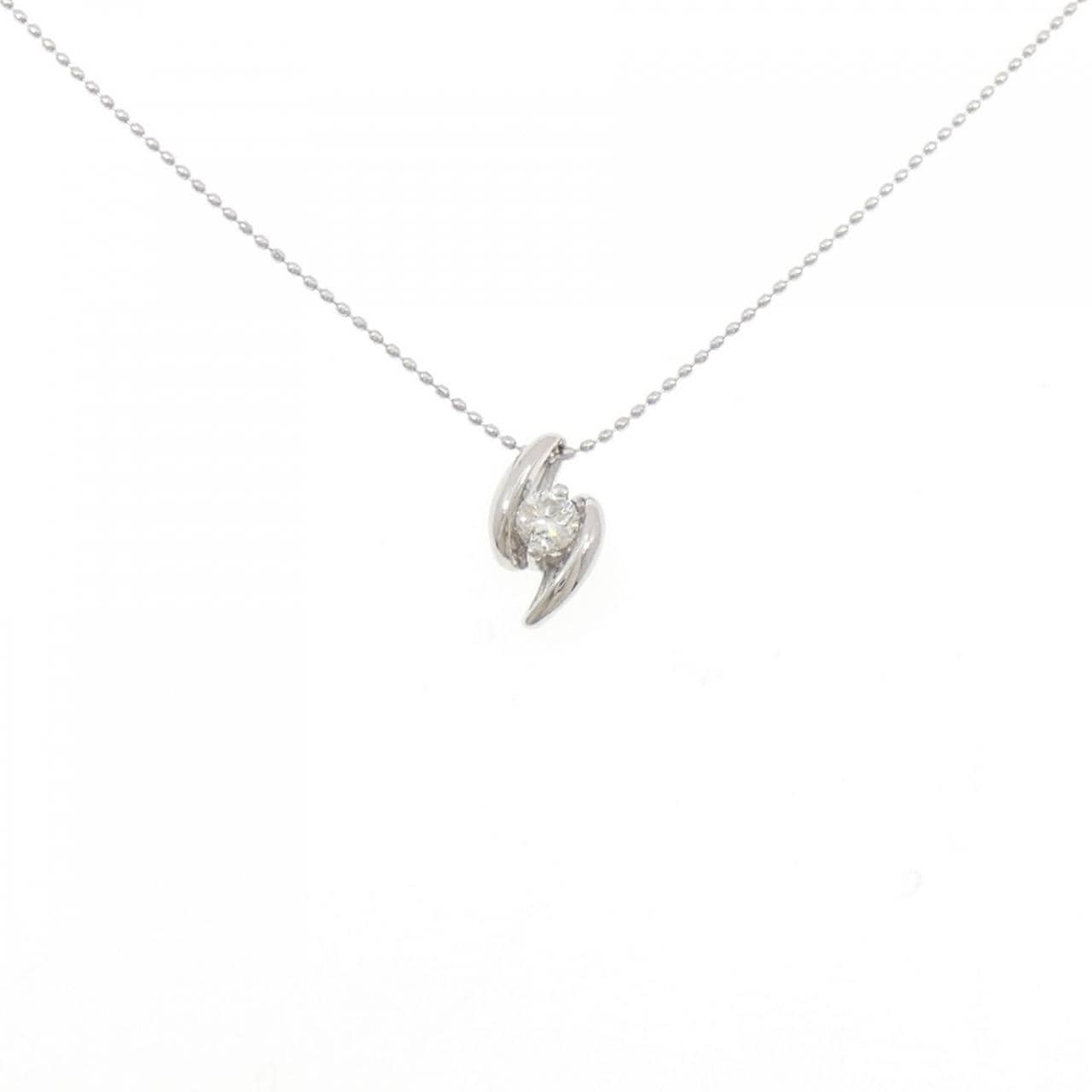 PT900/PT850 ダイヤモンド ネックレス 0.20CT