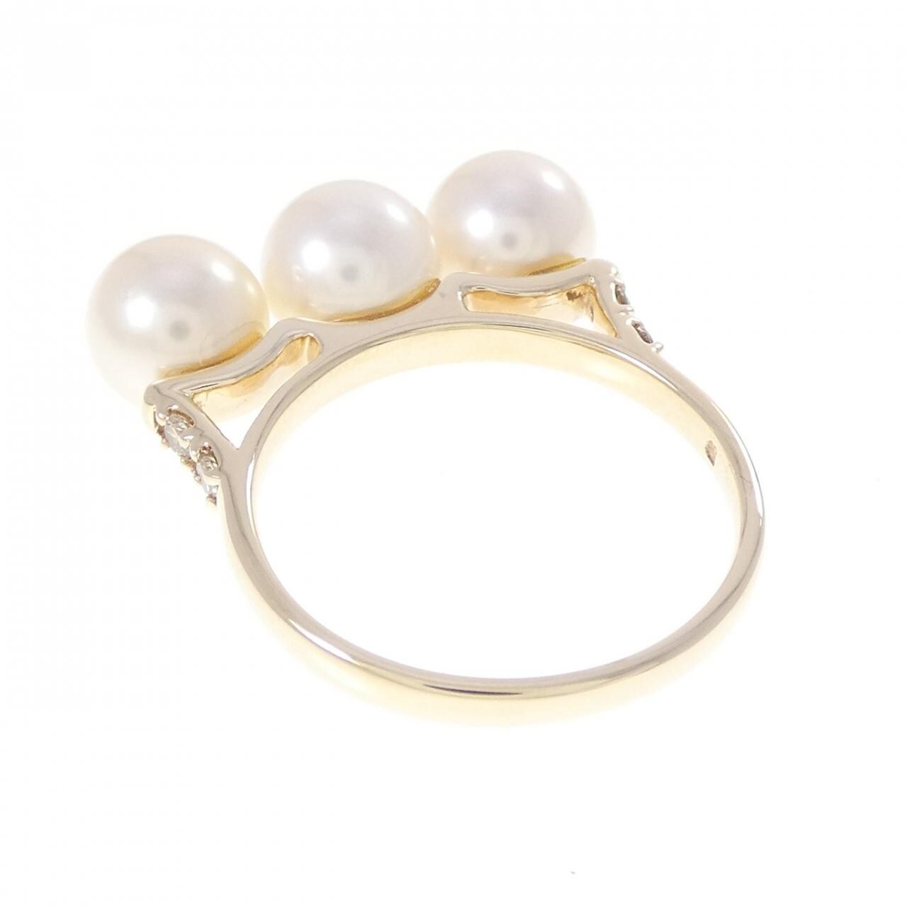 K10YG アコヤパール リング