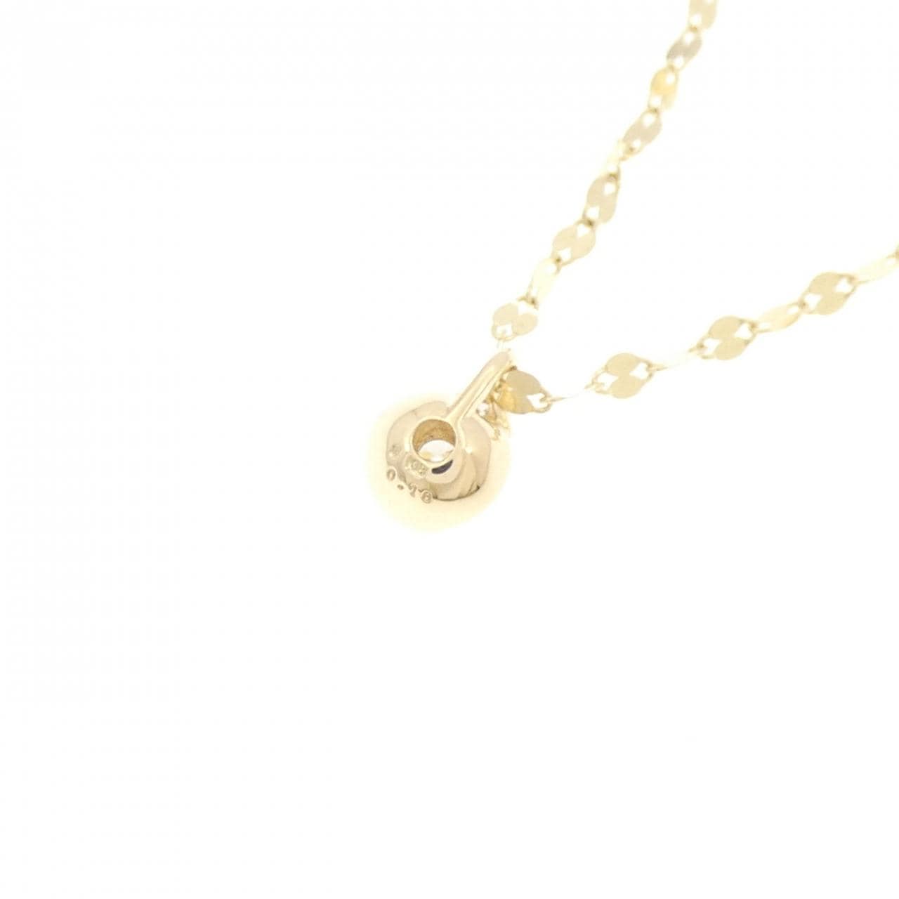 K18YG ダイヤモンド ネックレス 0.10CT