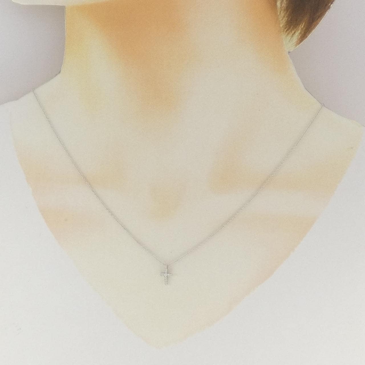 ティファニー メトロ クロス ミニ ネックレス