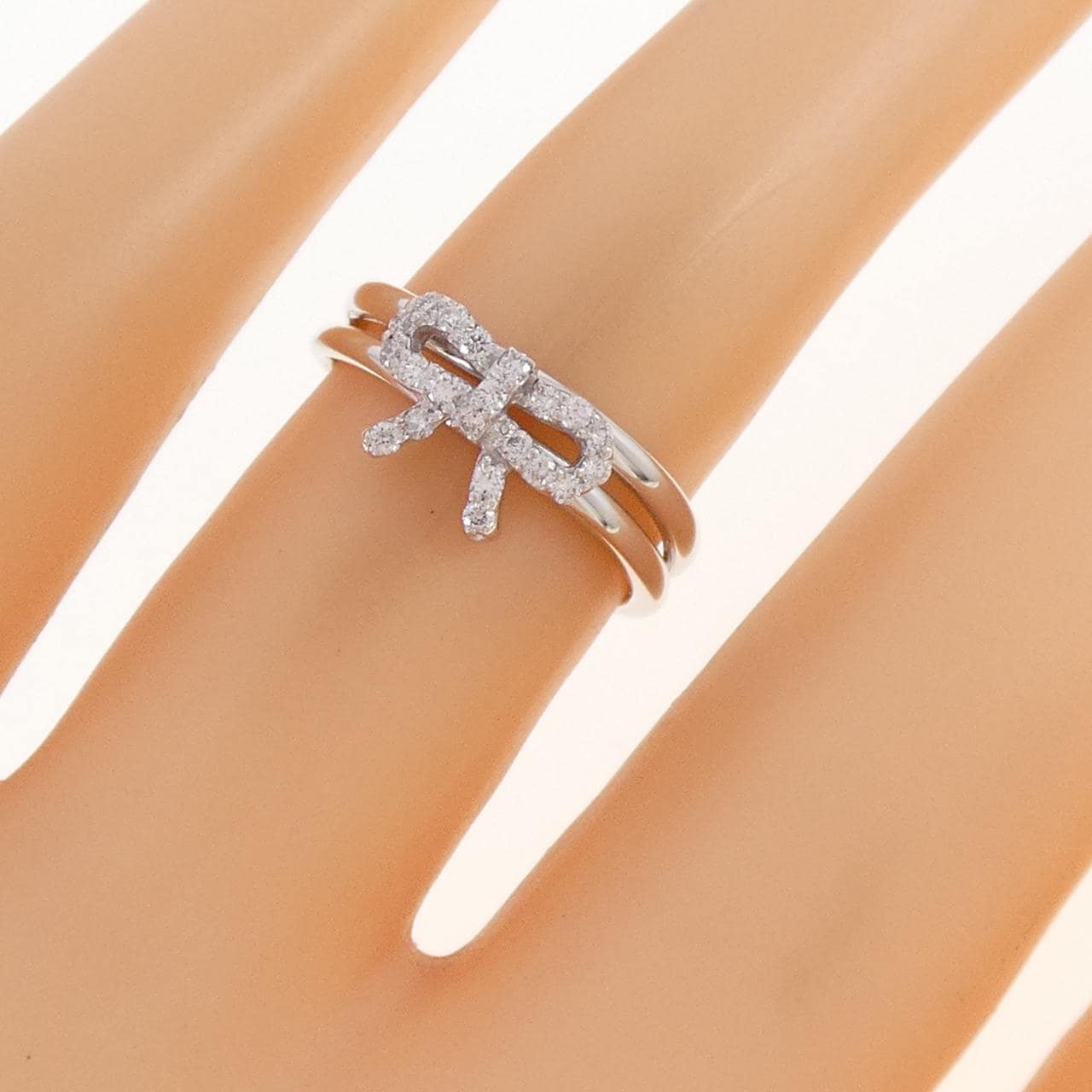 ポンテヴェキオ ダイヤモンド リング 0.14CT