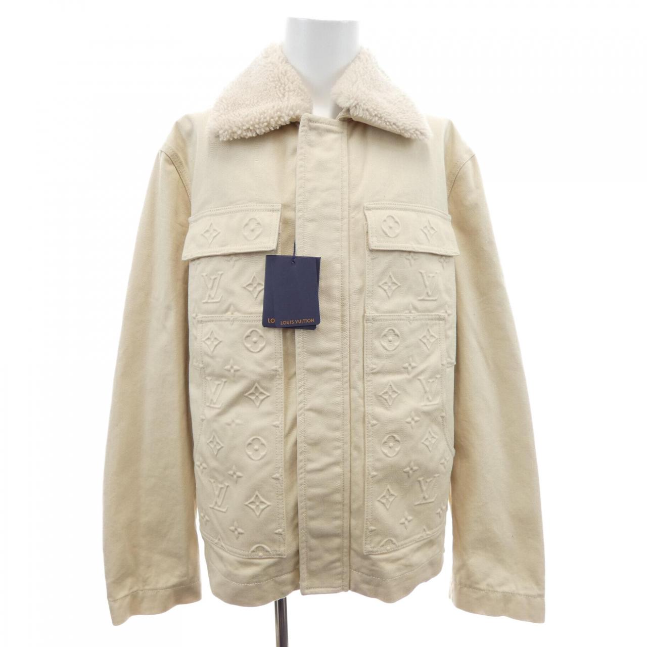 ルイヴィトン LOUIS VUITTON モノグラムワークウエアデニムジャケット HOA45WTZ0 デニムジャケット