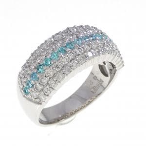 K14WG トルマリン リング 0.20CT