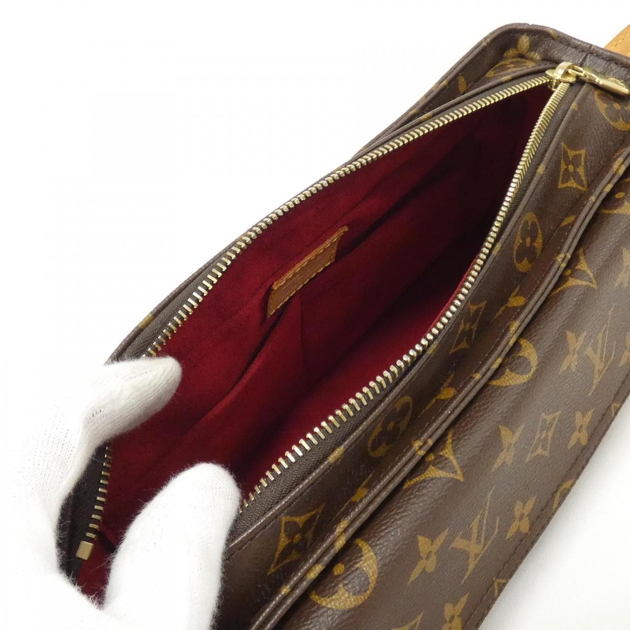 LOUIS VUITTON Monogram Viva Cité MM M51164 Shoulder Bag