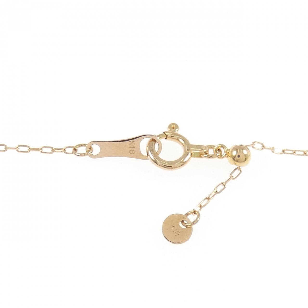 K18PG サファイヤ ネックレス