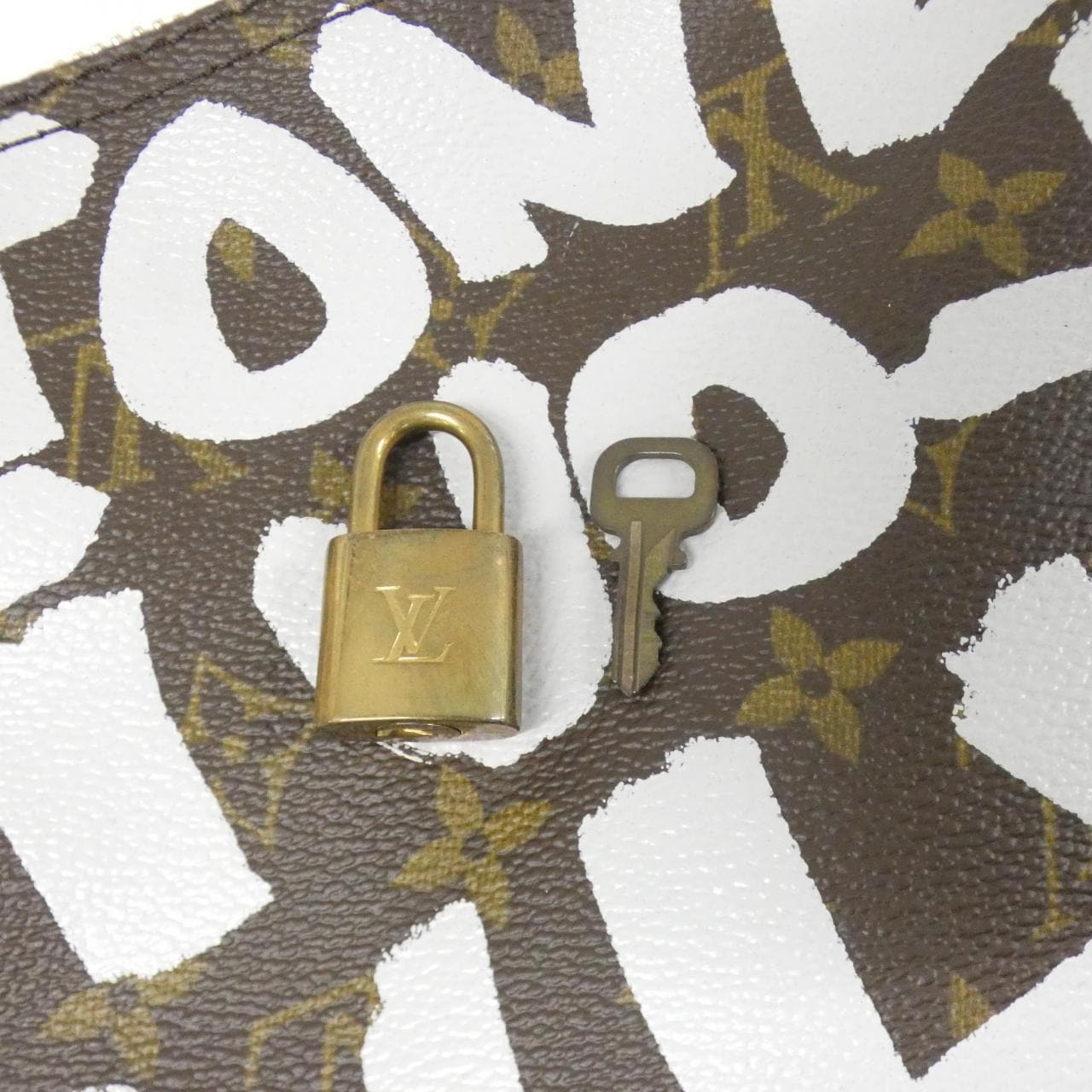 ルイヴィトン モノグラム グラフィティ キーポル 50cm M92197 ボストンバッグ