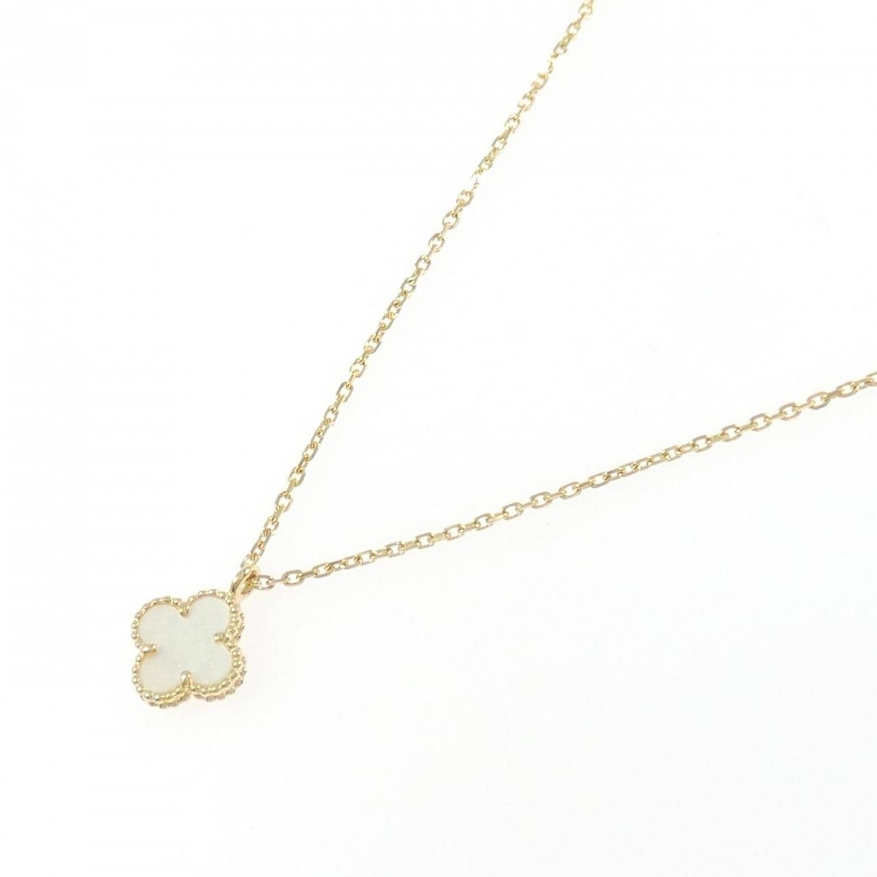 ヴァンクリーフ&アーペル ヅウィートアルハンブラ ネックレス