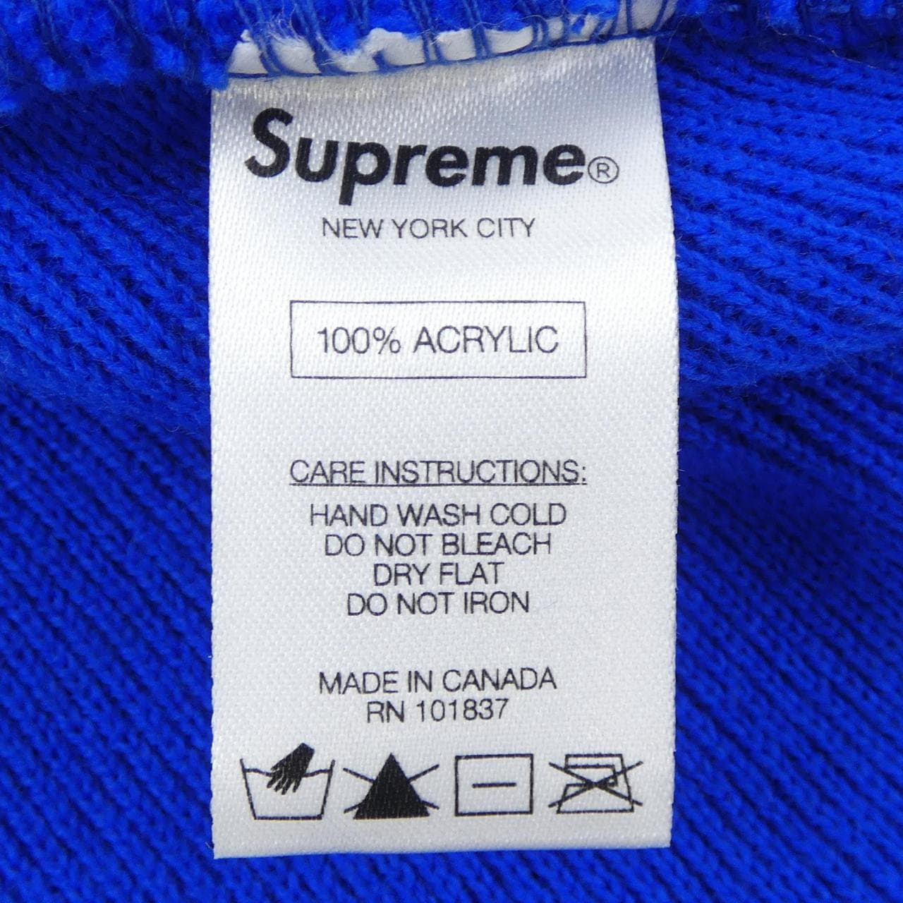 シュプリーム SUPREME ニットキャップ