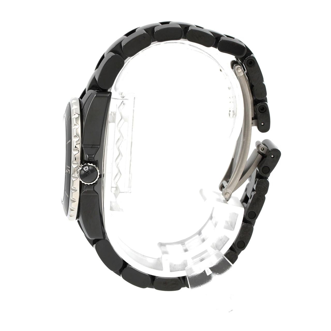 シャネル J12 33mmセラミック･12Pルビー H1634 セラミック クォーツ