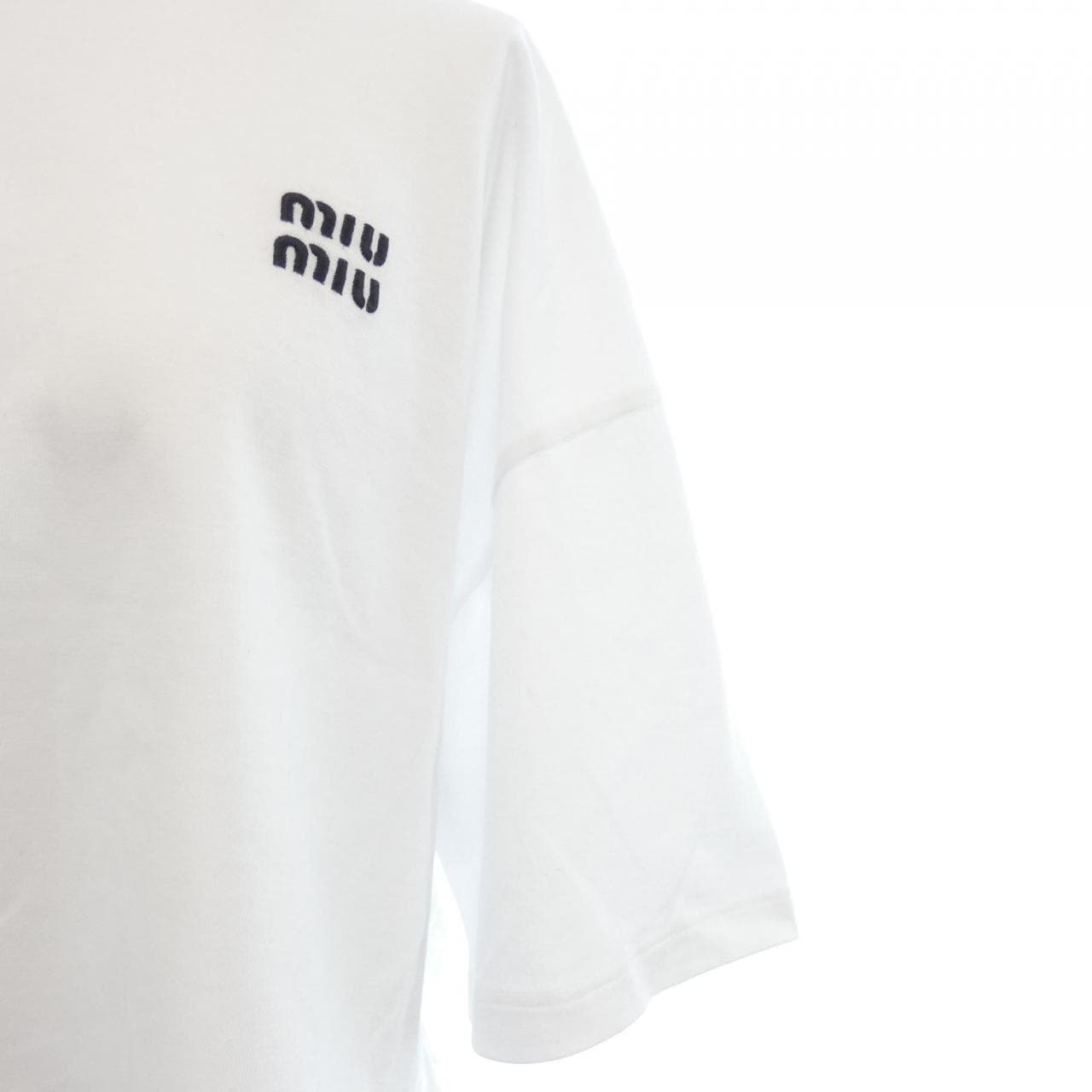 ミュウミュウ MIU MIU MJN381 11EB Tシャツ