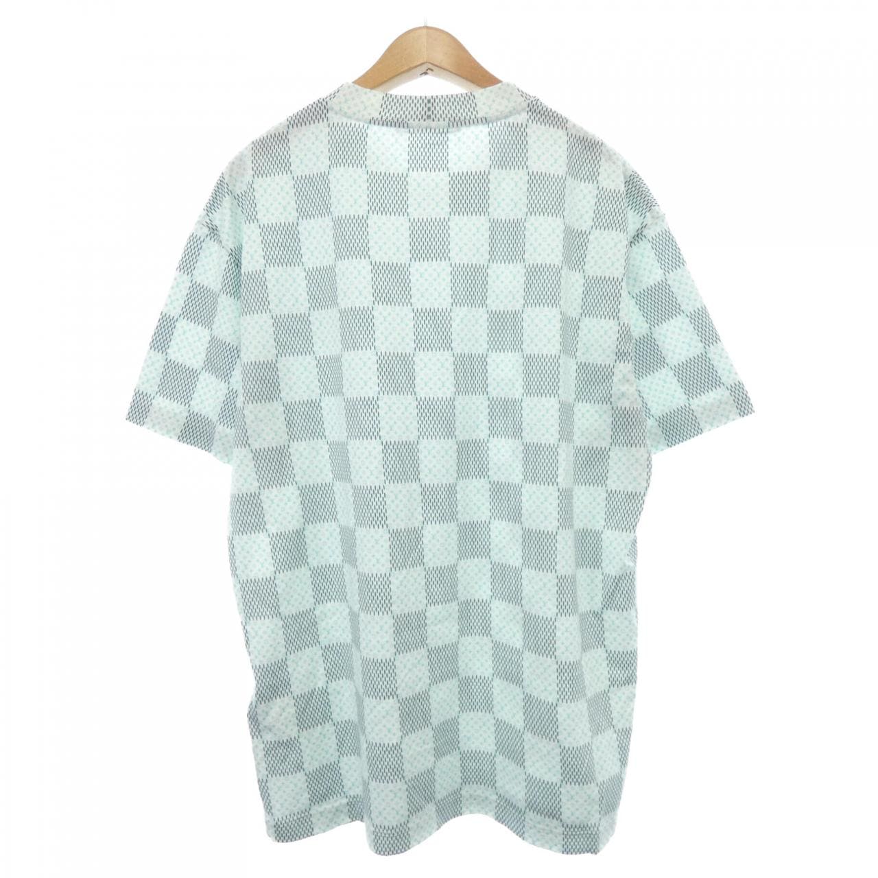 ルイヴィトン LOUIS VUITTON プリントショートスリーブコットンTシャツ HRY10WNPG Tシャツ