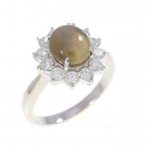 PT900 クリソベリルキャッツアイ リング 2.38CT