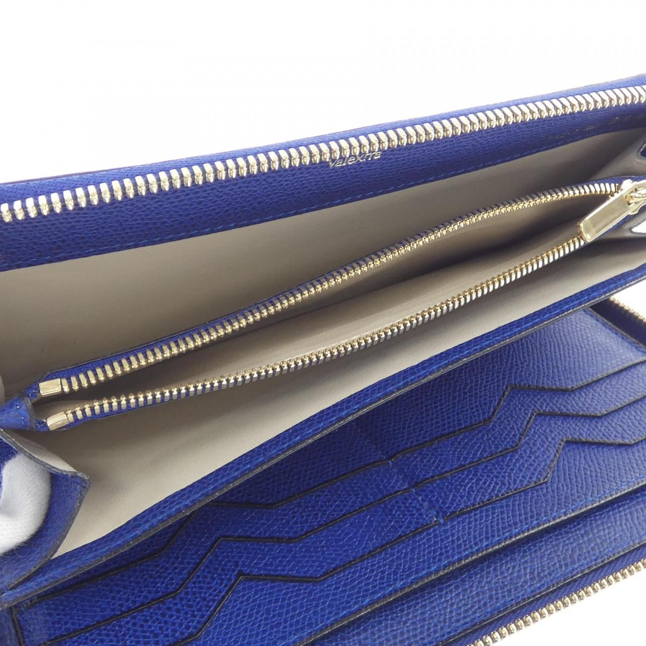 ヴァレクストラ VALEXTRA MARTINO GAMPER G9L21 ラウンドジップ12カード WALLET
