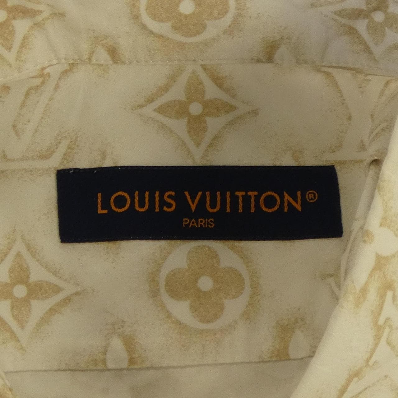 ルイヴィトン LOUIS VUITTON モノグラムロングスリーブコットンシャツ HPS33WZR6 シャツ
