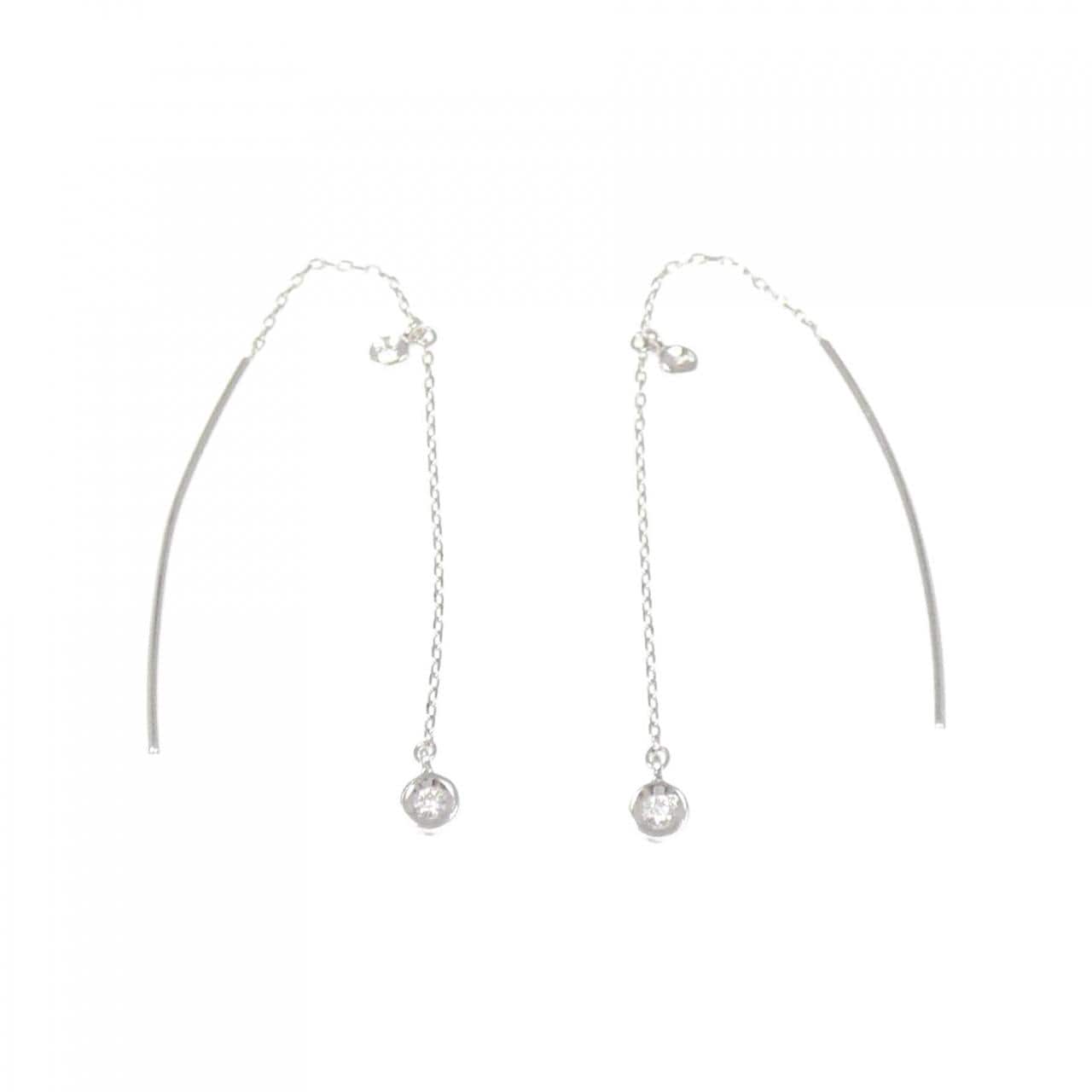 スタージュエリー ダイヤモンド ピアス 0.04CT
