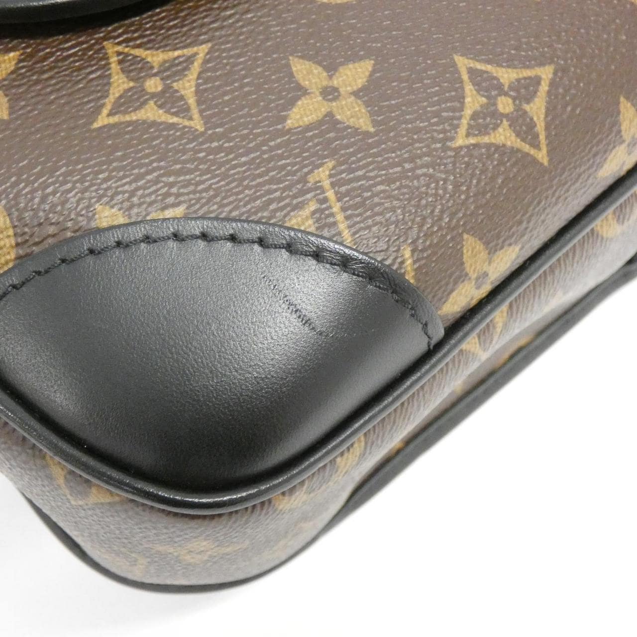 LOUIS VUITTON Monogram Macassar Archie 邮差包 MM M46328 单肩包