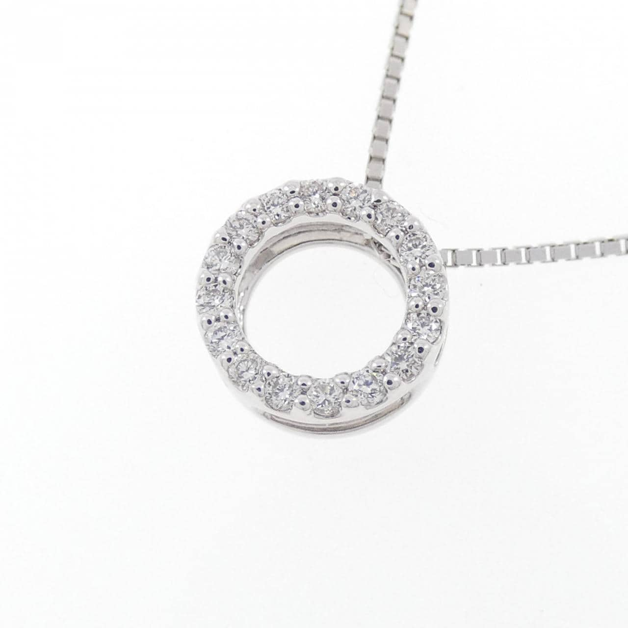 PT ダイヤモンド ネックレス 0.11CT