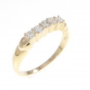 K18YG ダイヤモンド リング 0.23CT