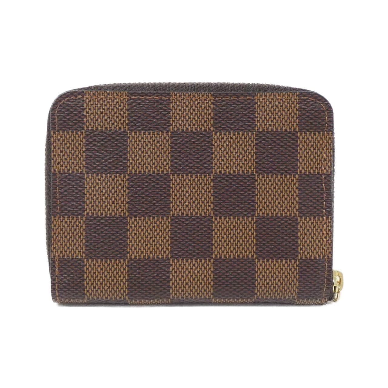 LOUIS VUITTON Damier Zippy Coin Purse N60213 INCASE