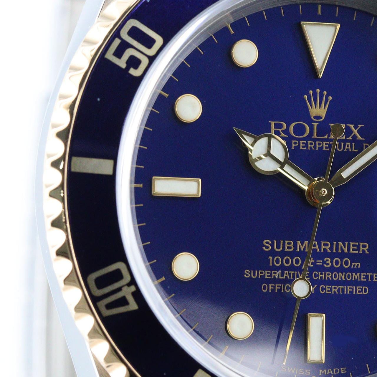 ロレックス サブマリーナーデイト 16613 SSxYG 自動巻 P番