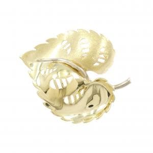 ウノアエレ リーフ 750YG ブローチ