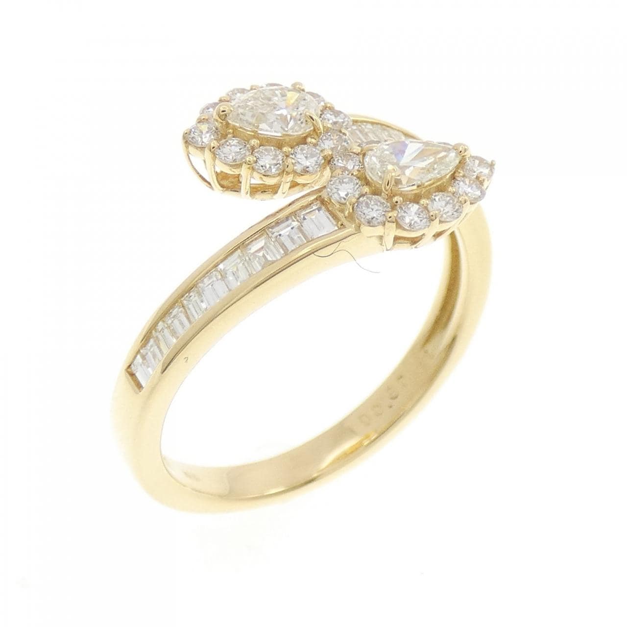 【新品】K18YG ダイヤモンド リング 0.80CT