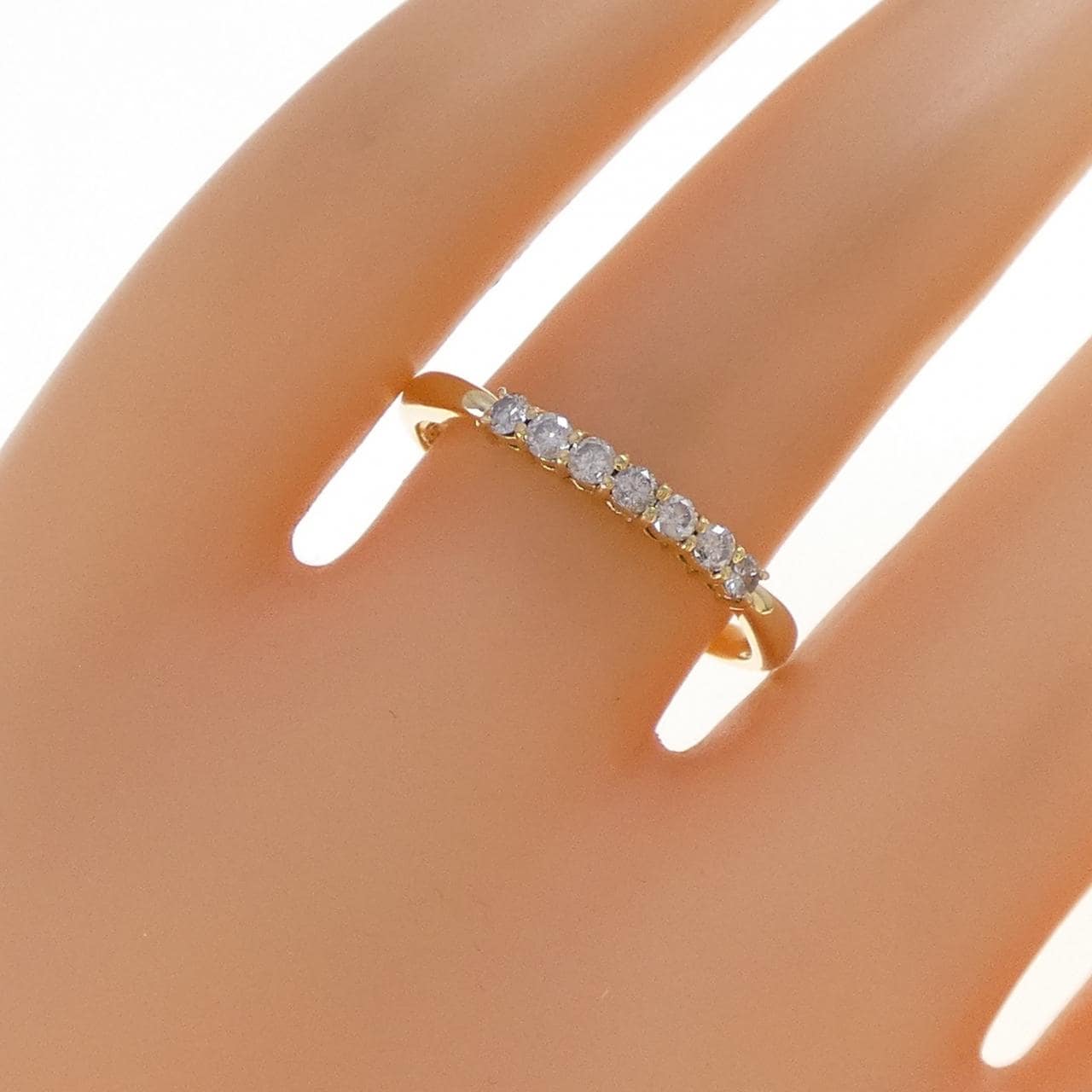 K18YG ダイヤモンド リング