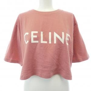 セリーヌ CELINE CELINEプリント クロップドTシャツ 2X761671Q Tシャツ