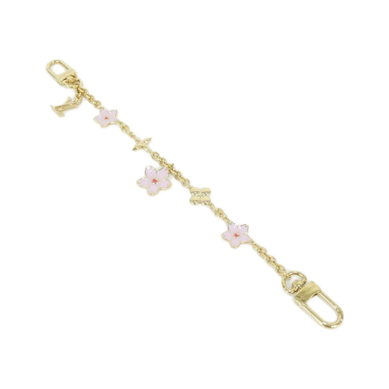 ルイヴィトン (LV X TM) バッグチャーム チェーン チェリーブロッサム M02540