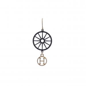 エルメス 750PG/925 ピアス 片耳