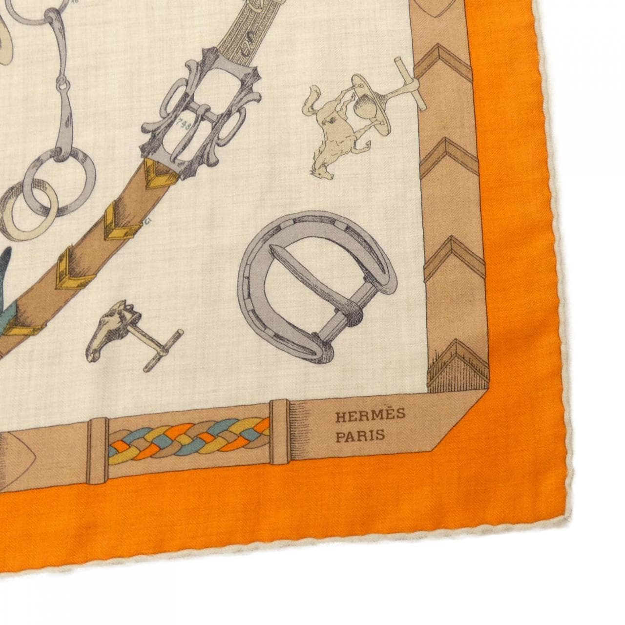 エルメス HERMES カレジェアン140 ショール