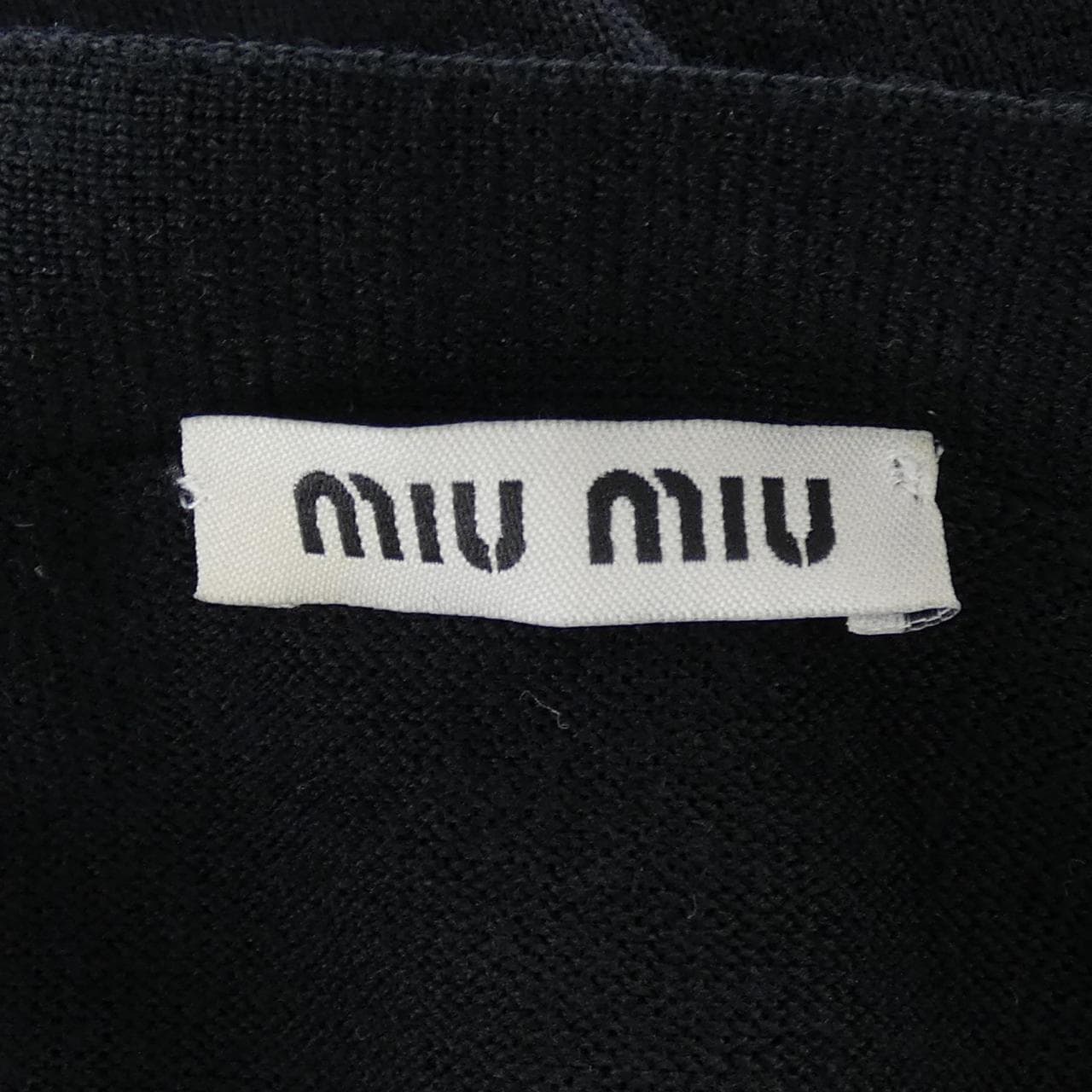 ミュウミュウ MIU MIU DNA523 1D0P カーディガン