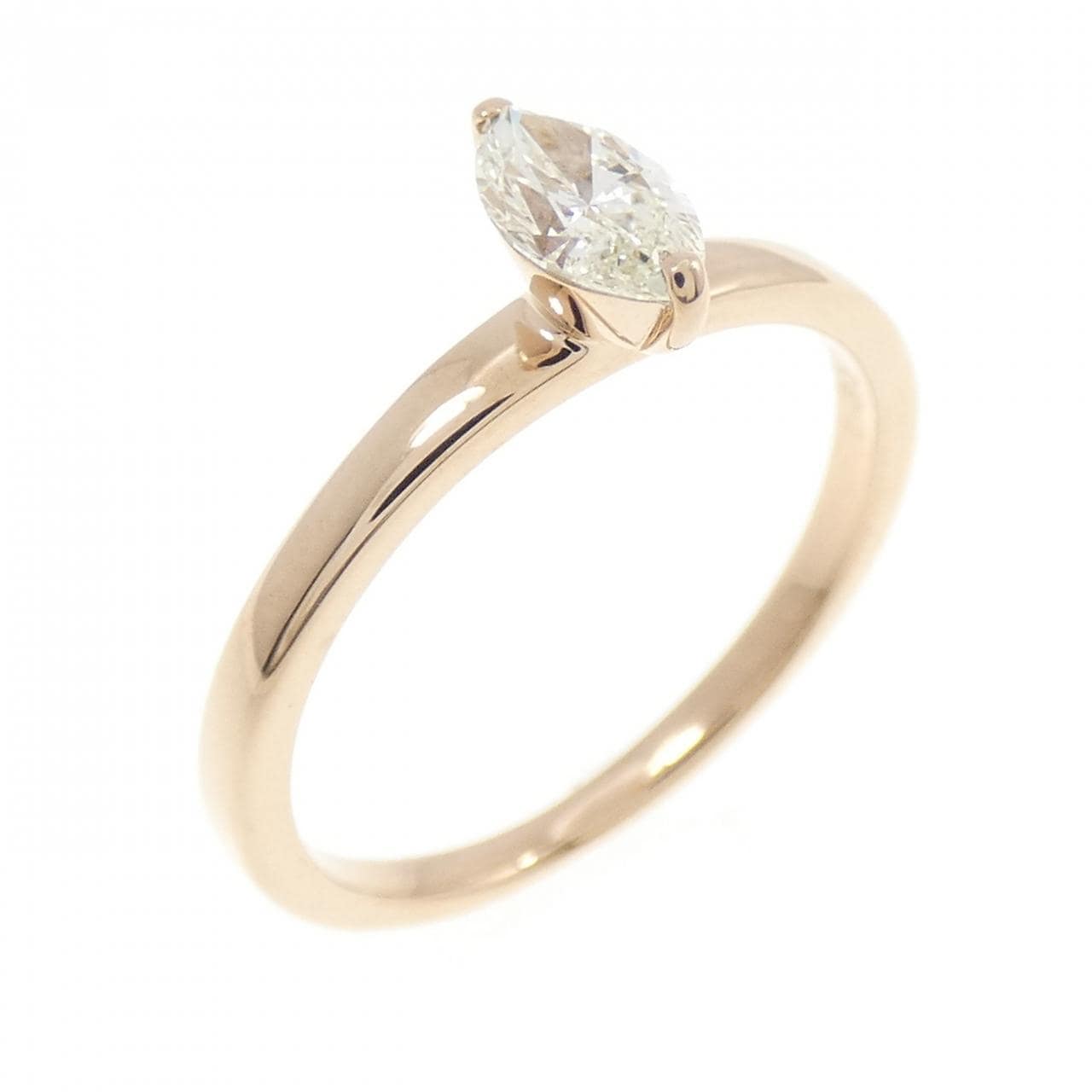K18PG ダイヤモンド リング 0.35CT
