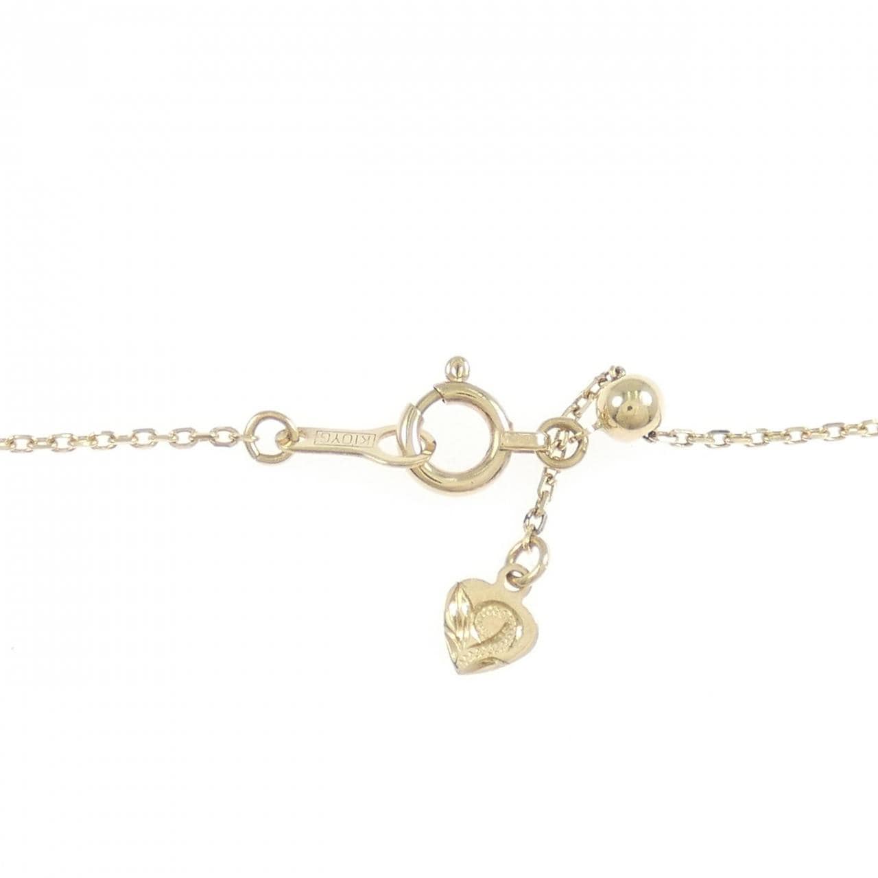 K10YG ダイヤモンド アンクレット