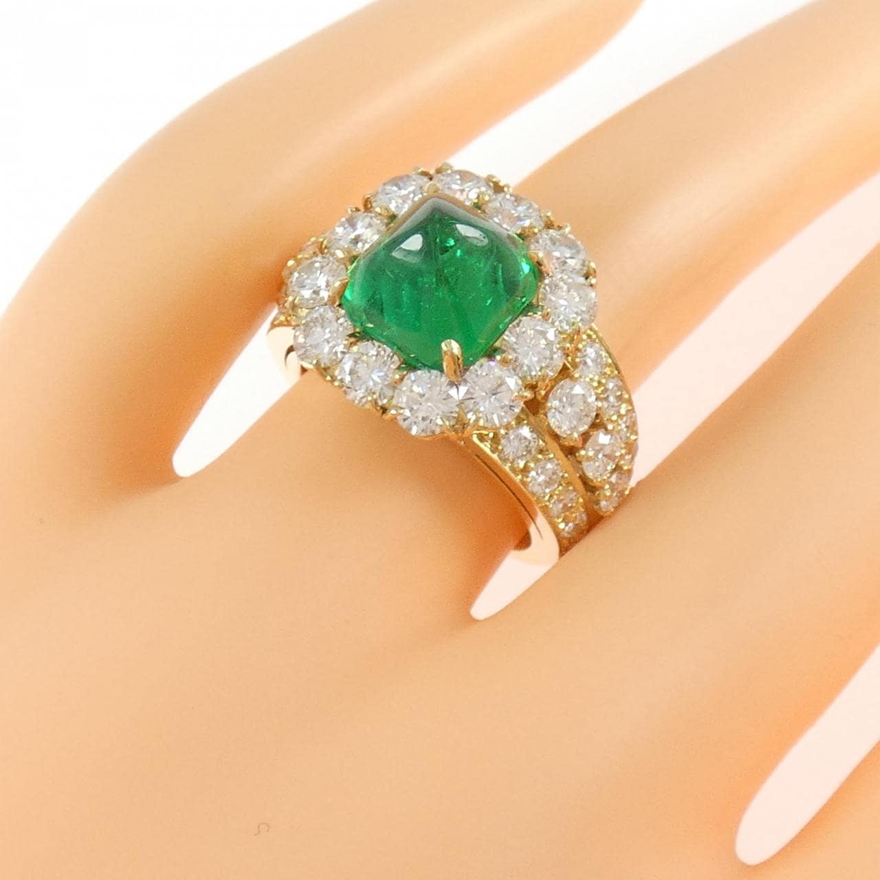 ヴァンクリーフ&アーペル エメラルド リング