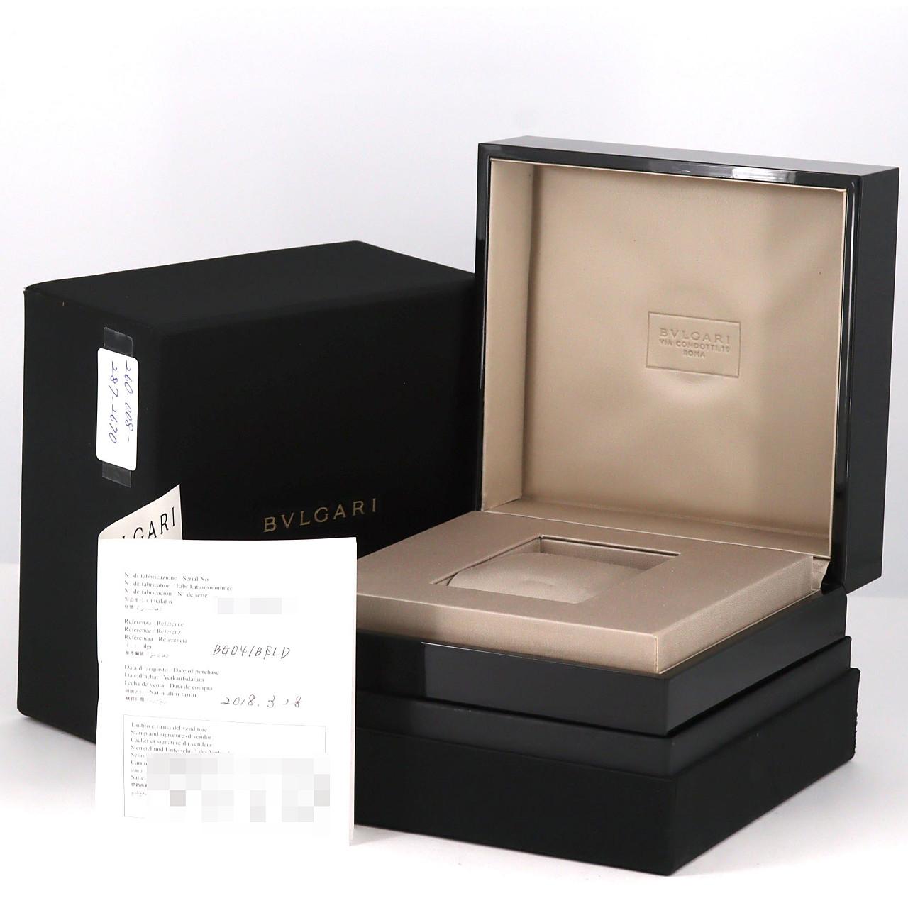 【ノーメンテナンス還元価格】ブルガリ オクト BGO41S/BGO41BSLD SS 自動巻